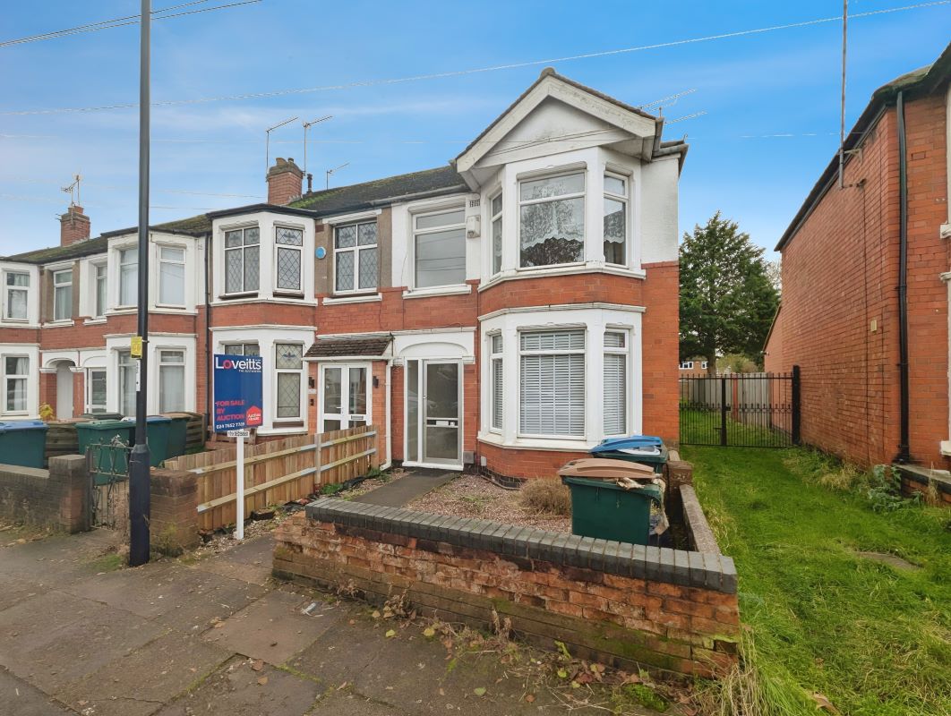 Property for Auction in Coventry & Warwickshire - 52 Poitiers Road Cheylesmore, Coventry, West Midlands, CV3 5JX