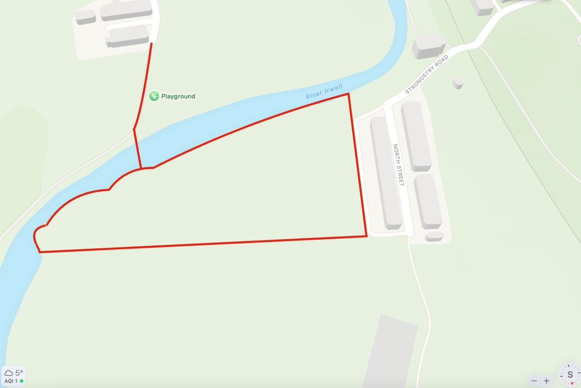 Property for Auction in North West - Land at East Side of North Street, Bury, Lancashire, BL0 0PB