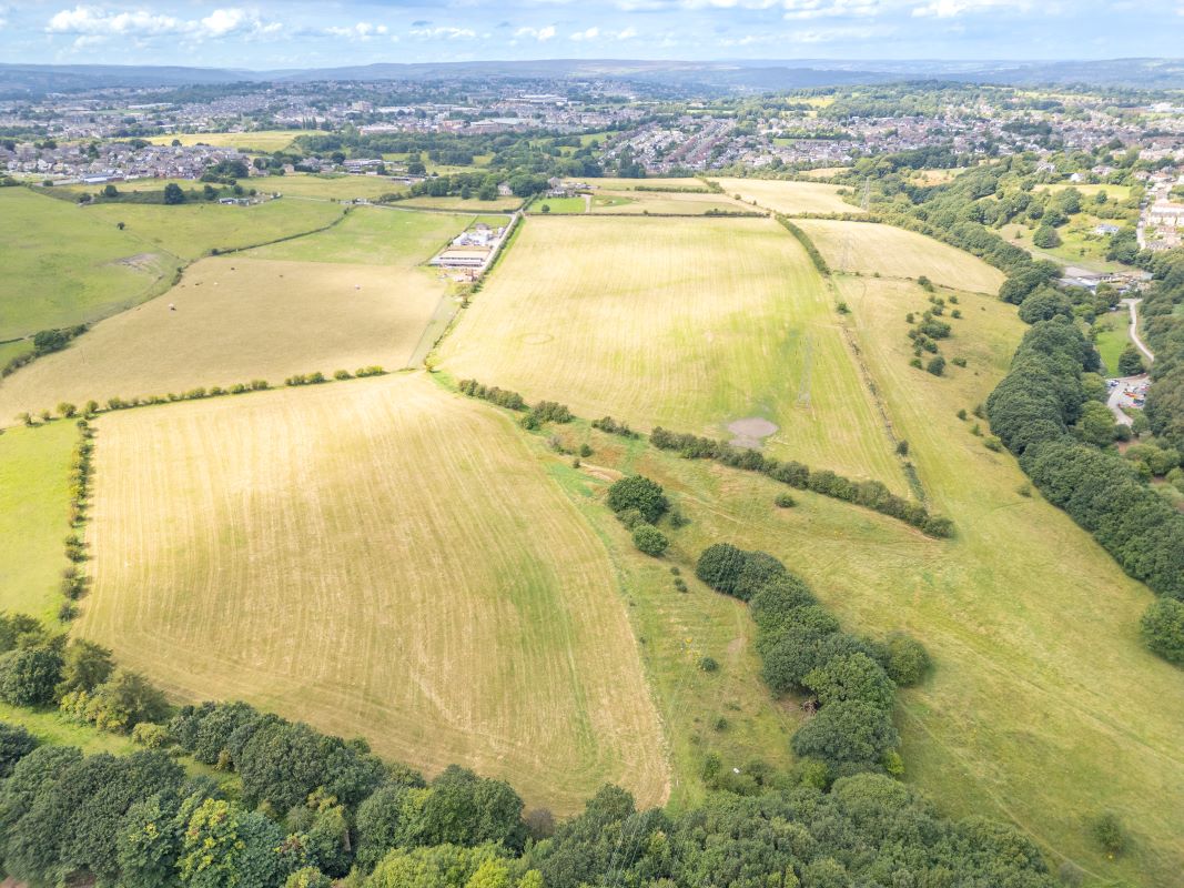 Property for Auction in West Yorkshire - 50.51 Acre Plot at Wild Grove Farm, Wild Grove, Pudsey, West Yorkshire, LS28 8HQ