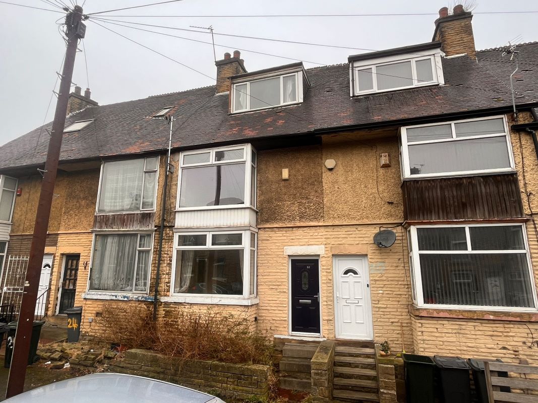 Property for Auction in South Yorkshire - 22 Lilian Street, Bradford, West Yorkshire, BD4 9LP