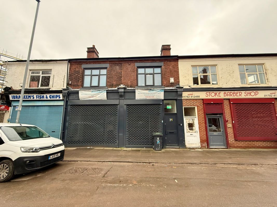 Property for Auction in Cheshire, Staffordshire & Shropshire - 71-73 Liverpool Road, Stoke-On-Trent, Staffordshire, ST4 1AE