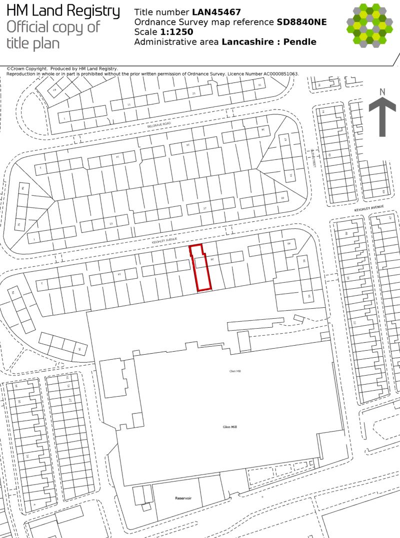 Property for Auction in South Yorkshire - 26 Keighley Avenue, Colne, Lancashire, BB8 9EP