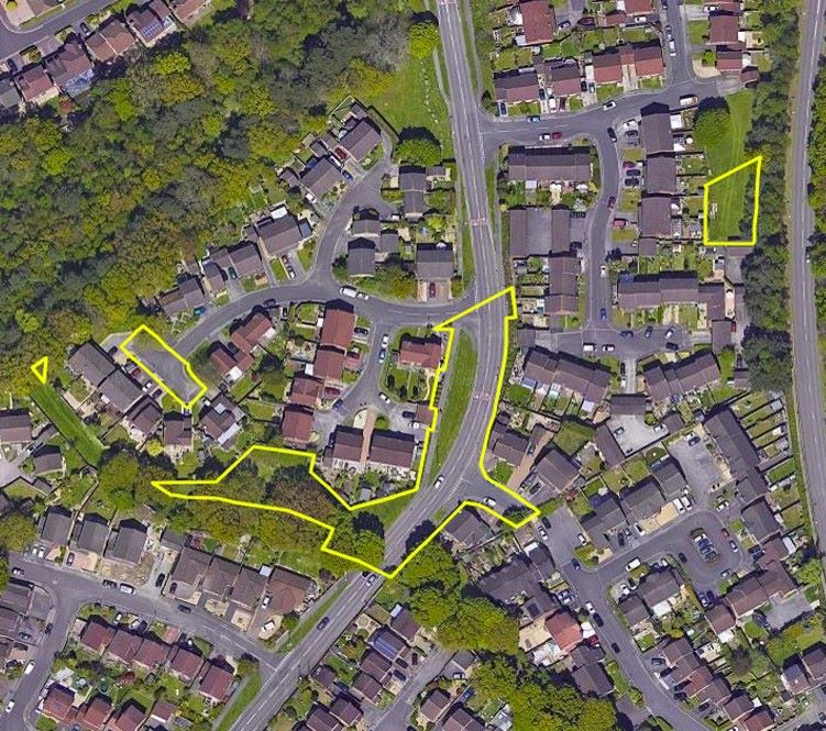 Property for Auction in North West - Land at Beechbank Avenue Chaffinch Close & Bullfinch Close, Poole, Dorset, BH17 7UP