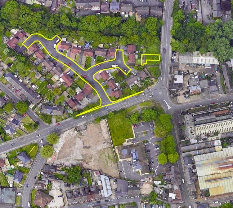 Property for Auction in North West - Plots & Road at Memorial Close, Willenhall, West Midlands, WV13 2PA