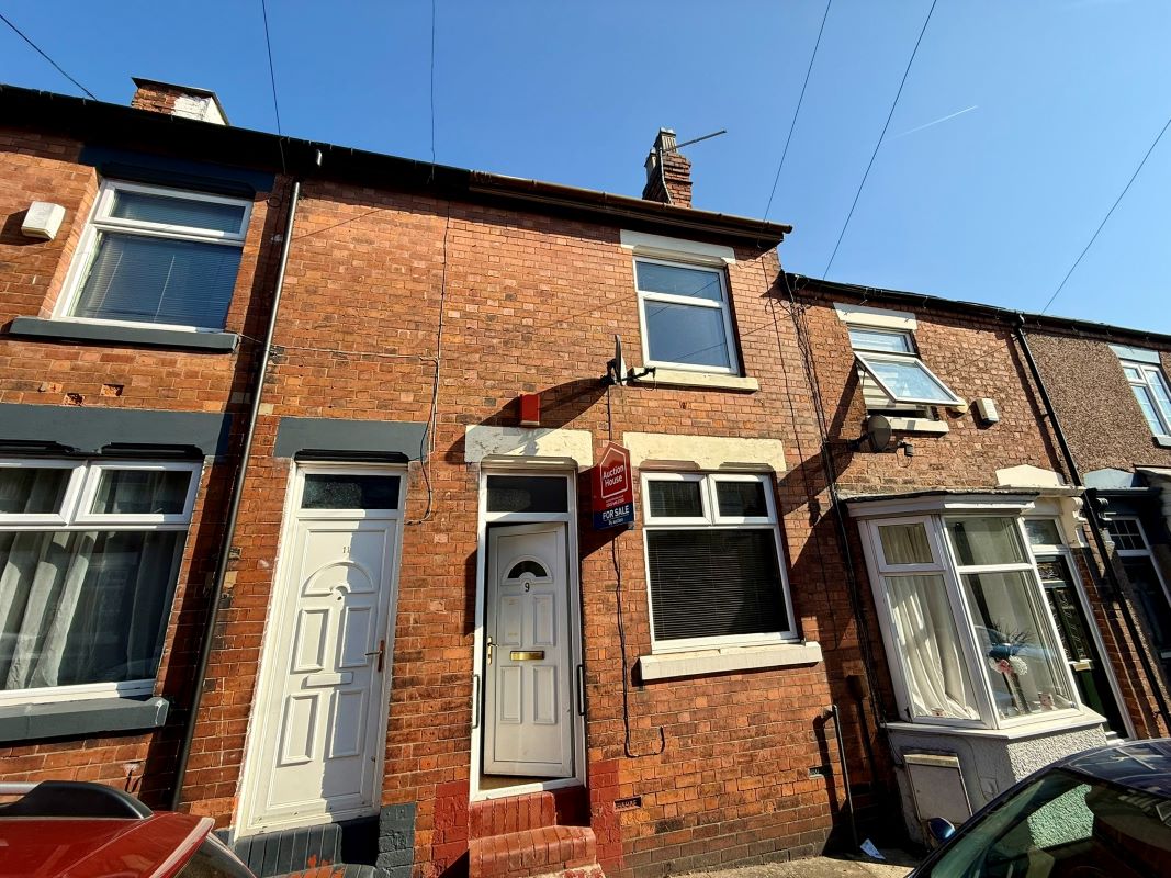 Property for Auction in Cheshire, Staffordshire & Shropshire - 9 Bright Street, Stoke-On-Trent, Staffordshire, ST3 6AG