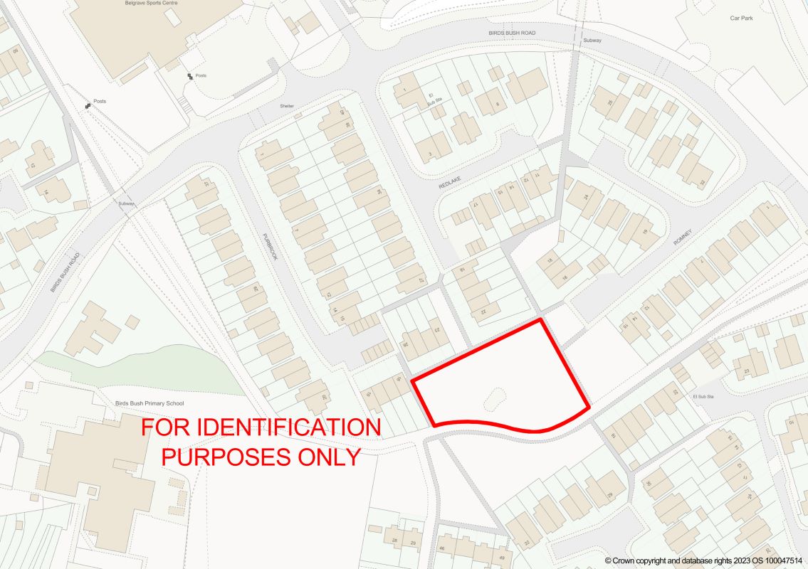 Property for Auction in Coventry & Warwickshire - Land off Purbrook, Tamworth, Staffordshire, B77 2NB