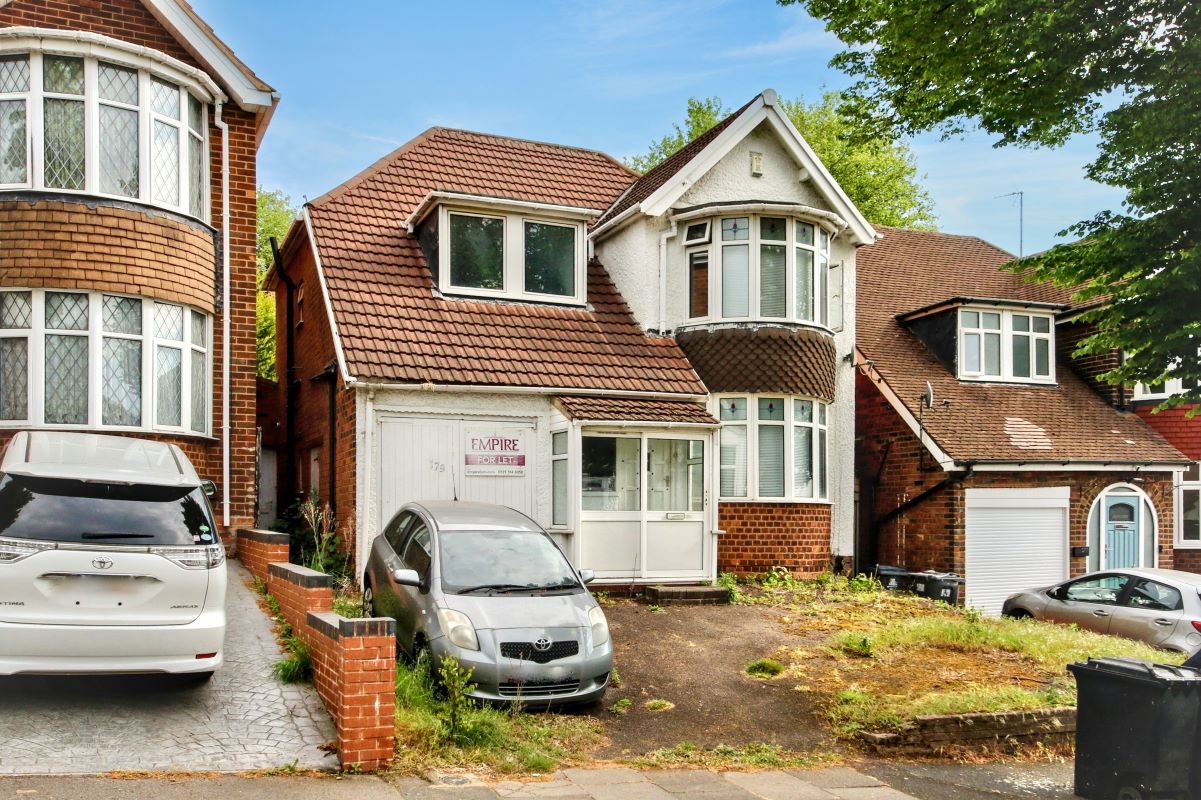 Property for Auction in Nottinghamshire & Derby - 179 Erdington Hall Road, Birmingham, West Midlands, B24 8JB