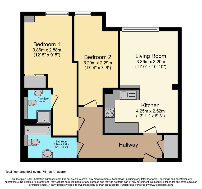 Apartment 61 Alexandra House, Leicester, Leicestershire, LE1 1SQ