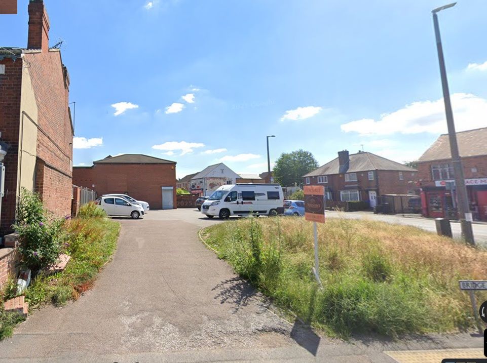 Property for Auction in Nottinghamshire & Derby - Land Adjacent to 66 Bridge Street, Ilkeston, Derbyshire, DE7 8RD