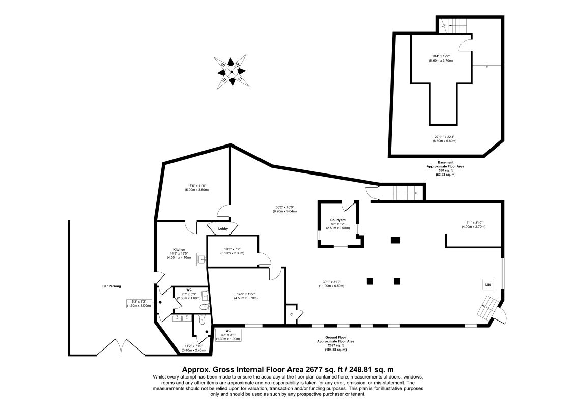 Barclays Bank (Ground Floor Premises & Basement) 64 High Street, Pwllheli, Gwynedd, LL53 5RR