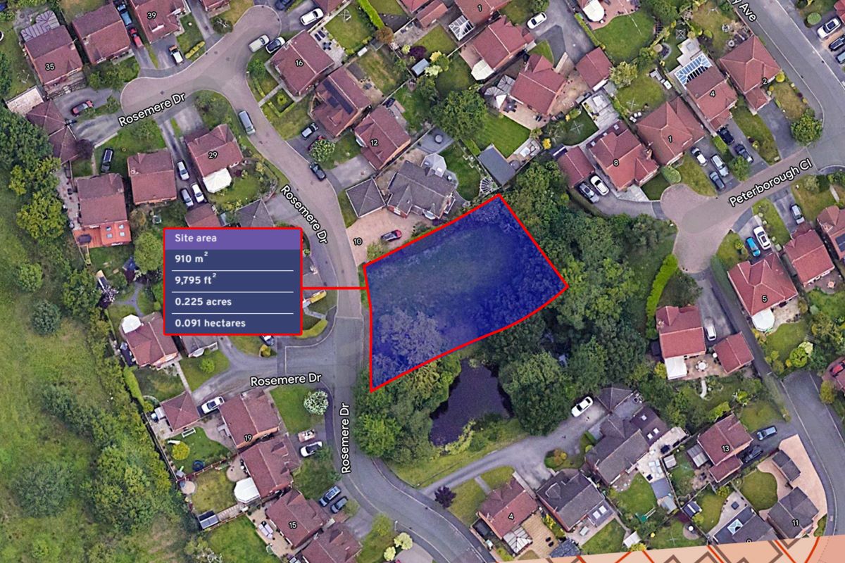 Property for Auction in Cheshire, Staffordshire & Shropshire - Land @ Rosemere Drive, Chester, Cheshire, CH1 6PD