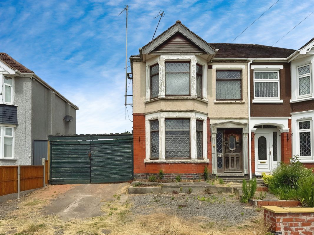 Property for Auction in Coventry & Warwickshire - 115 Longfellow Road Lower Stoke, Coventry, West Midlands, CV2 5HN