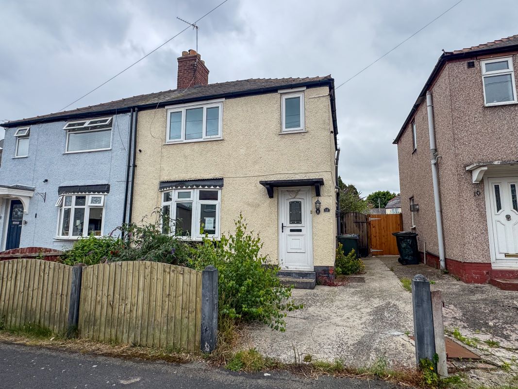 Property for Auction in Cheshire, Staffordshire & Shropshire - 12 Hawthorn Road Little Sutton, Ellesmere Port, Merseyside, CH66 1PT