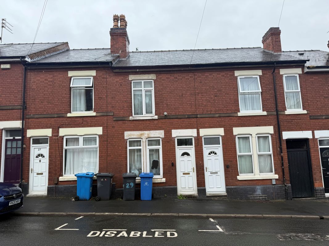 Property for Auction in Nottinghamshire & Derby - 29 Howe Street, Derby, Derbyshire, DE22 3ES