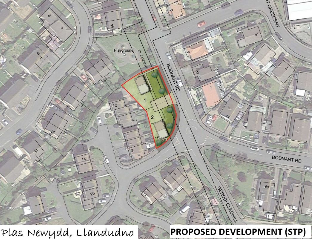 Property for Auction in North West - Land on the West side of Bodnant Road / Plas Ne... Llandudno, Aberconwy, Gwynedd, LL30 1GD
