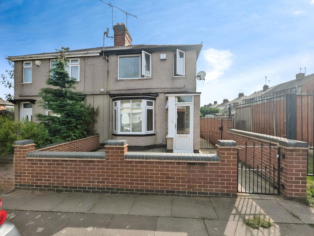 Property for Auction in Coventry & Warwickshire - 2 Blenheim Avenue Holbrooks, Coventry, West Midlands, CV6 4FY