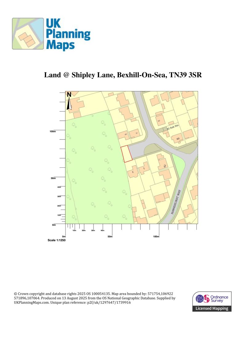 Land at End Shipley Lane, Bexhill-On-Sea