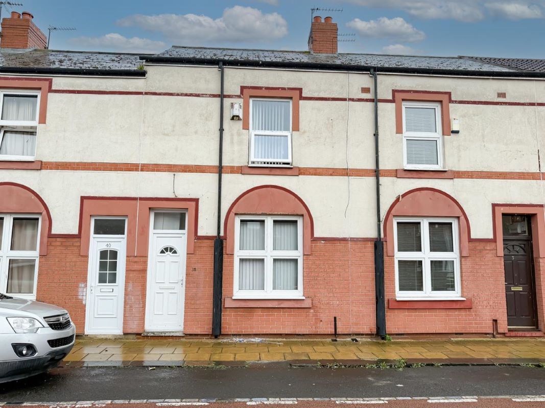 Property for Auction in South Yorkshire - No. 38 Derwent Street, Hartlepool, Cleveland, TS26 8BE