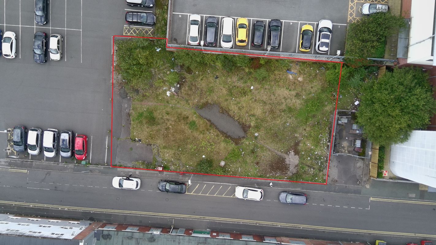 Property for Auction in Cheshire, Staffordshire & Shropshire - Land @ East Side Ratton Street, Stoke-On-Trent, Staffordshire, ST1 2HH