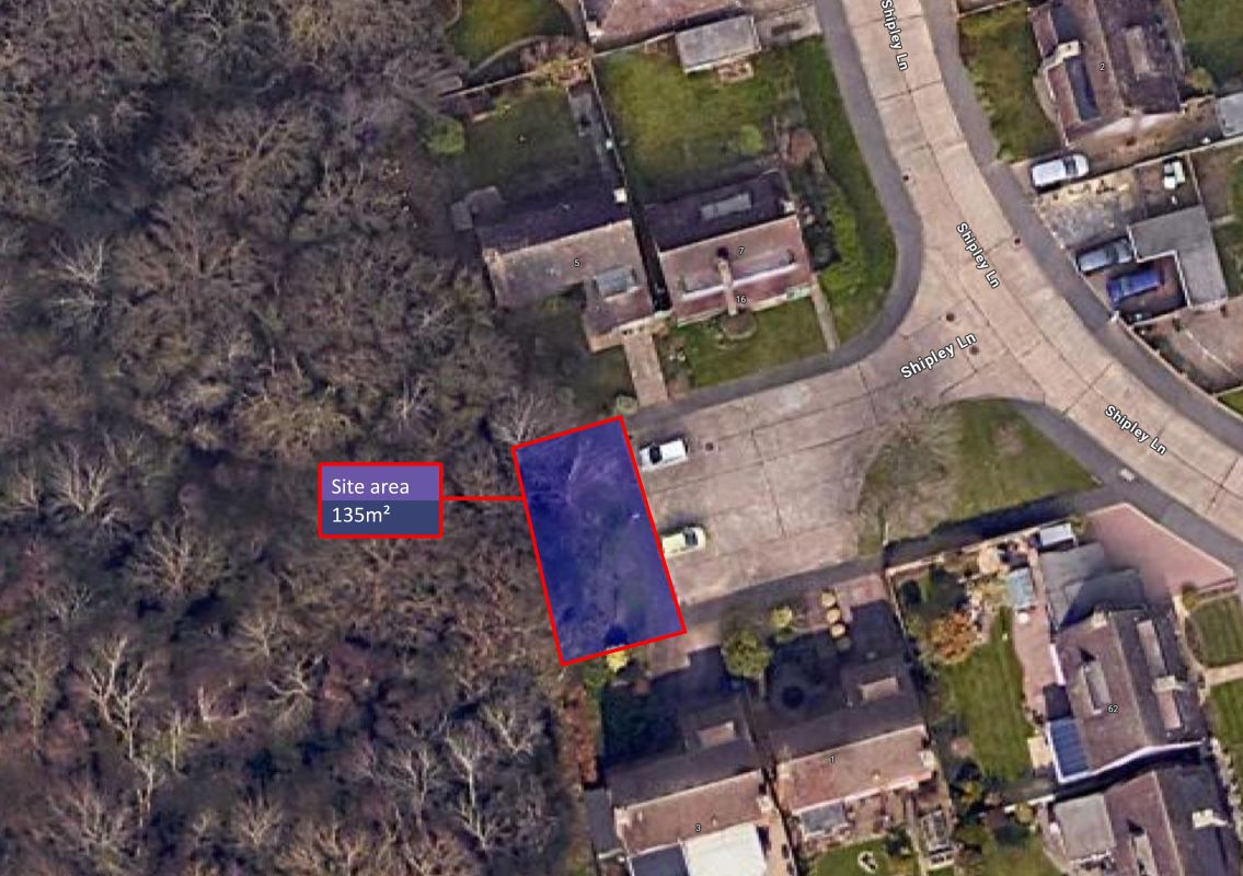 Property for Auction in Cheshire, Staffordshire & Shropshire - End Of Shipley Lane Land, Bexhill-On-Sea, East Sussex, TN39 3SR