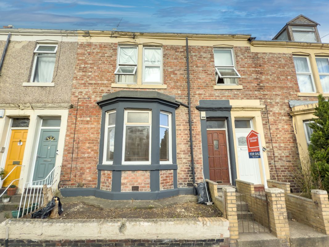 Property for Auction in North East - 261 Rectory Road, Gateshead, Tyne And Wear, NE8 4RS