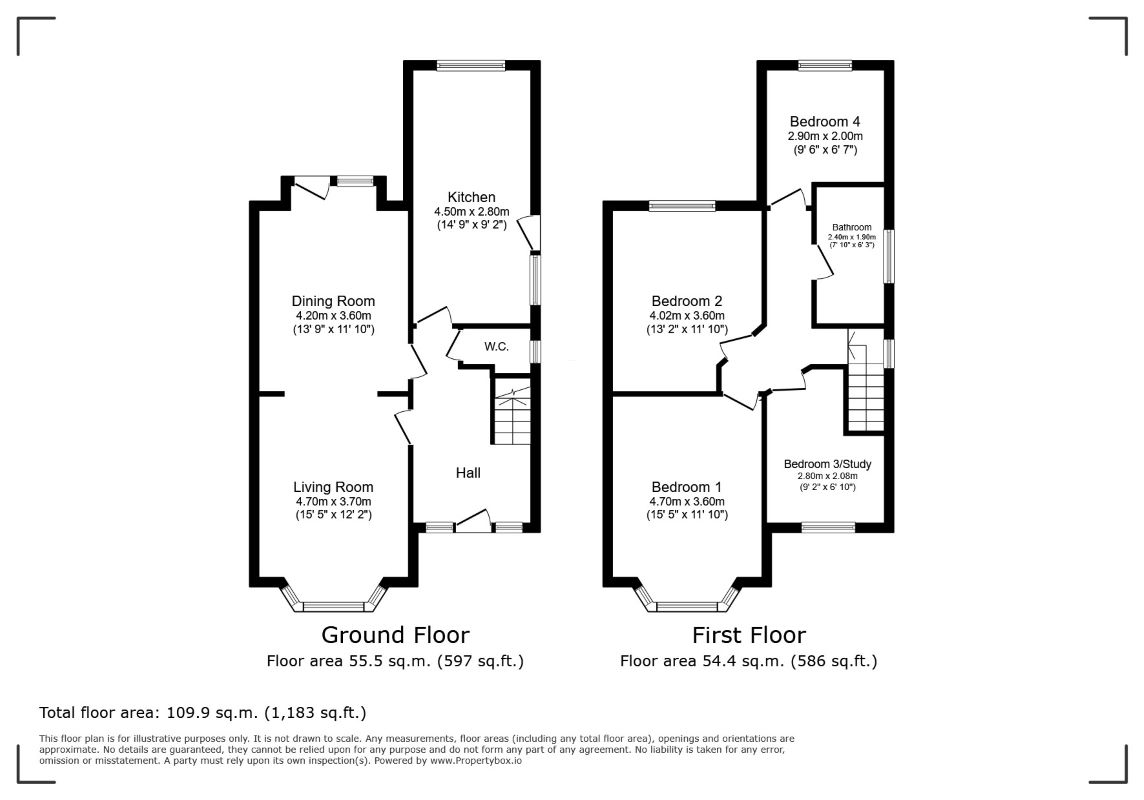 79 Princes Drive, Colwyn Bay, Clwyd, LL29 8PW