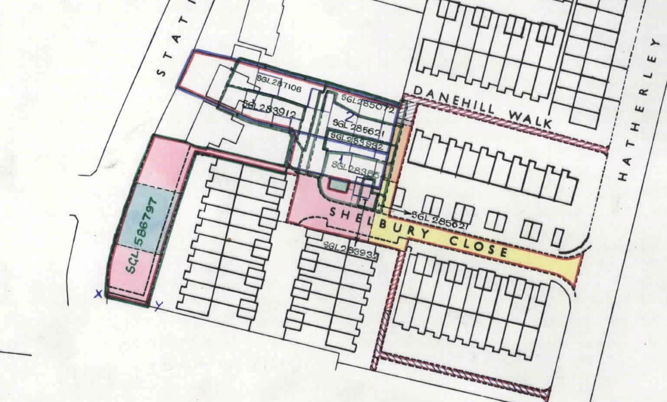 Property for Auction in Leicestershire - The site of Shelbury Close Danehill Walk & Shelby Close, & land on S E side of Station Road, Sidcup, Kent, DA14 4BE