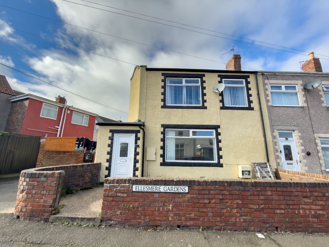 Property for Auction in North East - 1 Ellesmere Gardens, Choppington, Northumberland, NE62 5TY