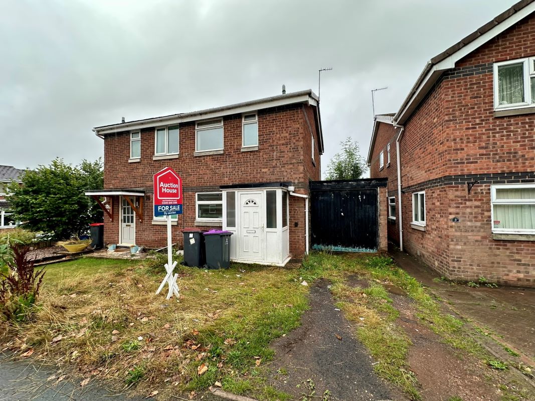 Property for Auction in Cheshire, Staffordshire & Shropshire - No. 2 Boscobel Close, Telford, Shropshire, TF3 1QQ
