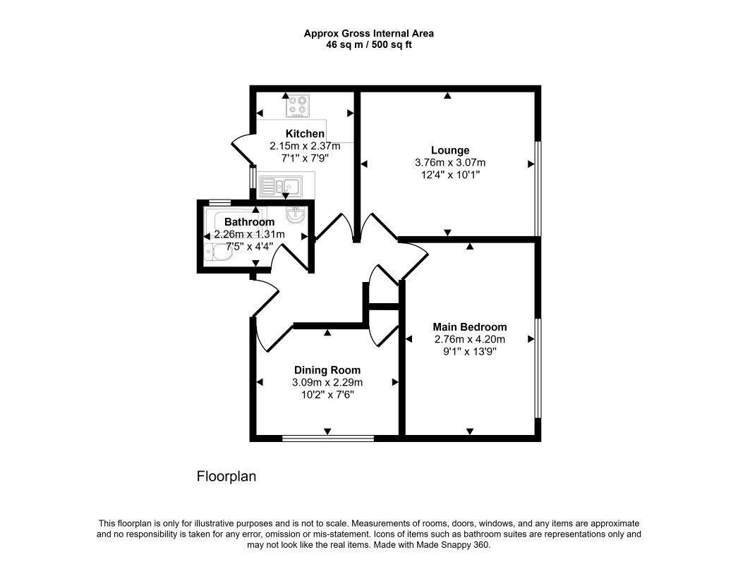 Flat 18 Western Court, Chandlers Way, Romford, Essex, RM1 3JR