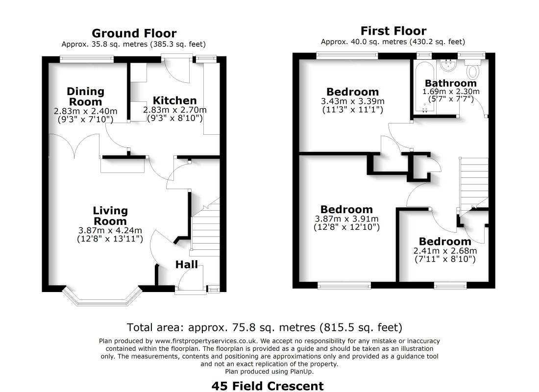 45 Field Crescent, Shrewsbury, Shropshire, SY1 4PD