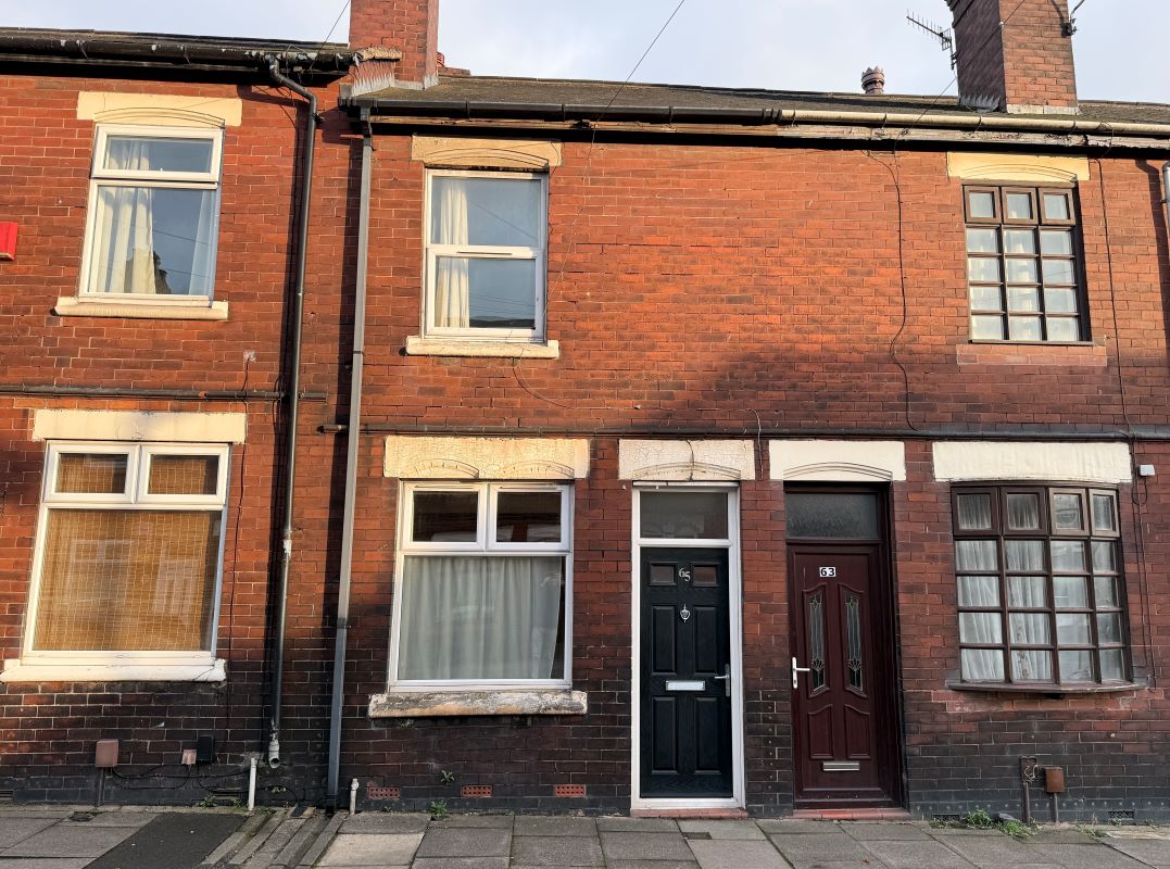 Property for Auction in Cheshire, Staffordshire & Shropshire - No. 65 Foley Street, Stoke-On-Trent, Staffordshire, ST4 3DX