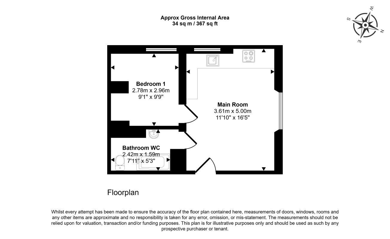 Flat 1 Hailgate House, Goole, North Humberside, DN14 7SL
