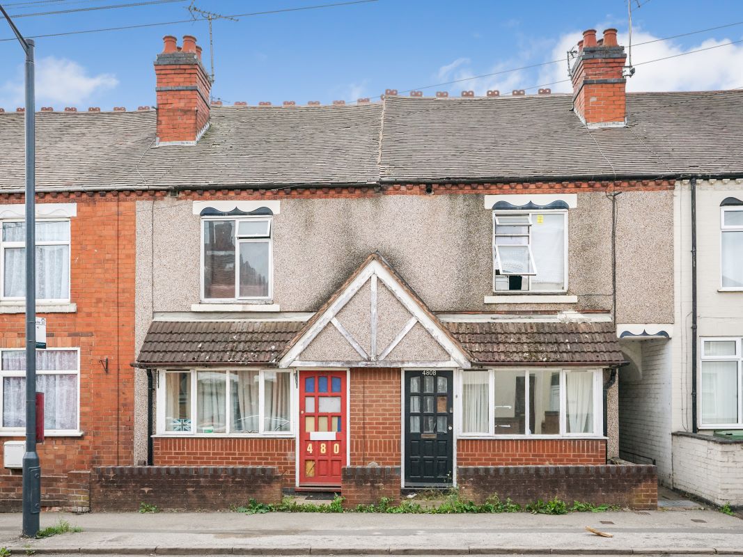 Property for Auction in Lincolnshire - Three Flats 480 Heath End Road, Nuneaton, Warwickshire, CV10 7HE