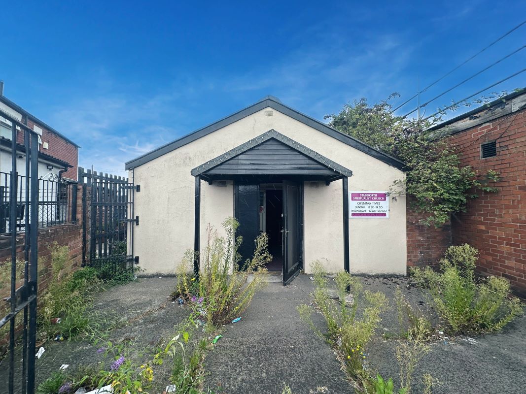 Property for Auction in South Yorkshire - Spiritualist Church on Station Road, Doncaster, South Yorkshire, DN7 5QA