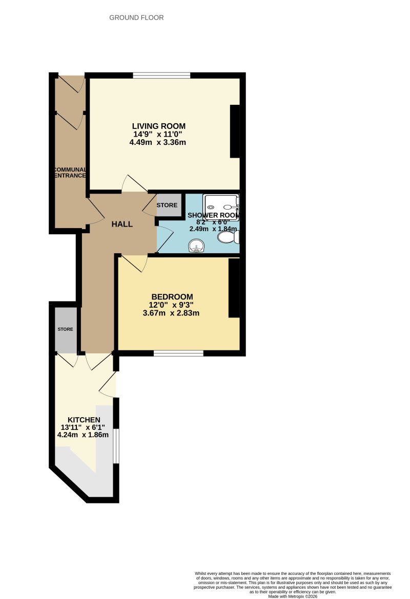 Ground Floor Flat 8 Patna Place, Plymouth, Devon, PL1 5AY