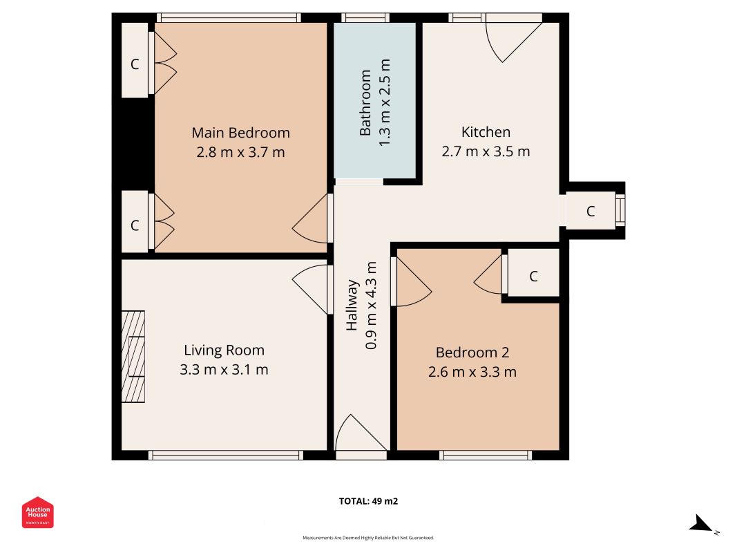227 Scarborough Road, Newcastle upon Tyne, Tyne and Wear, NE6 2RX