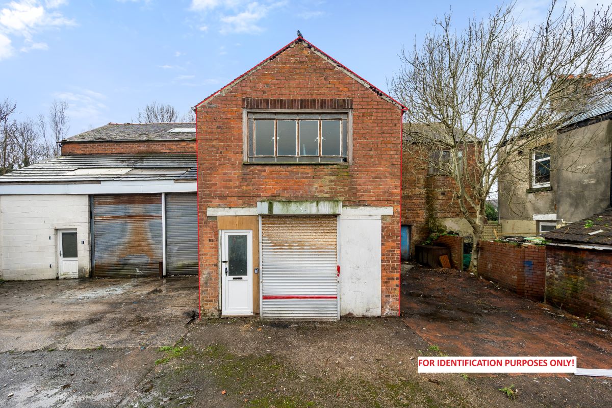 Property for Auction in Lincolnshire - Workshop/Storage Unit to rear of 142 Watson Road, Blackpool, Lancashire, FY4 3EE