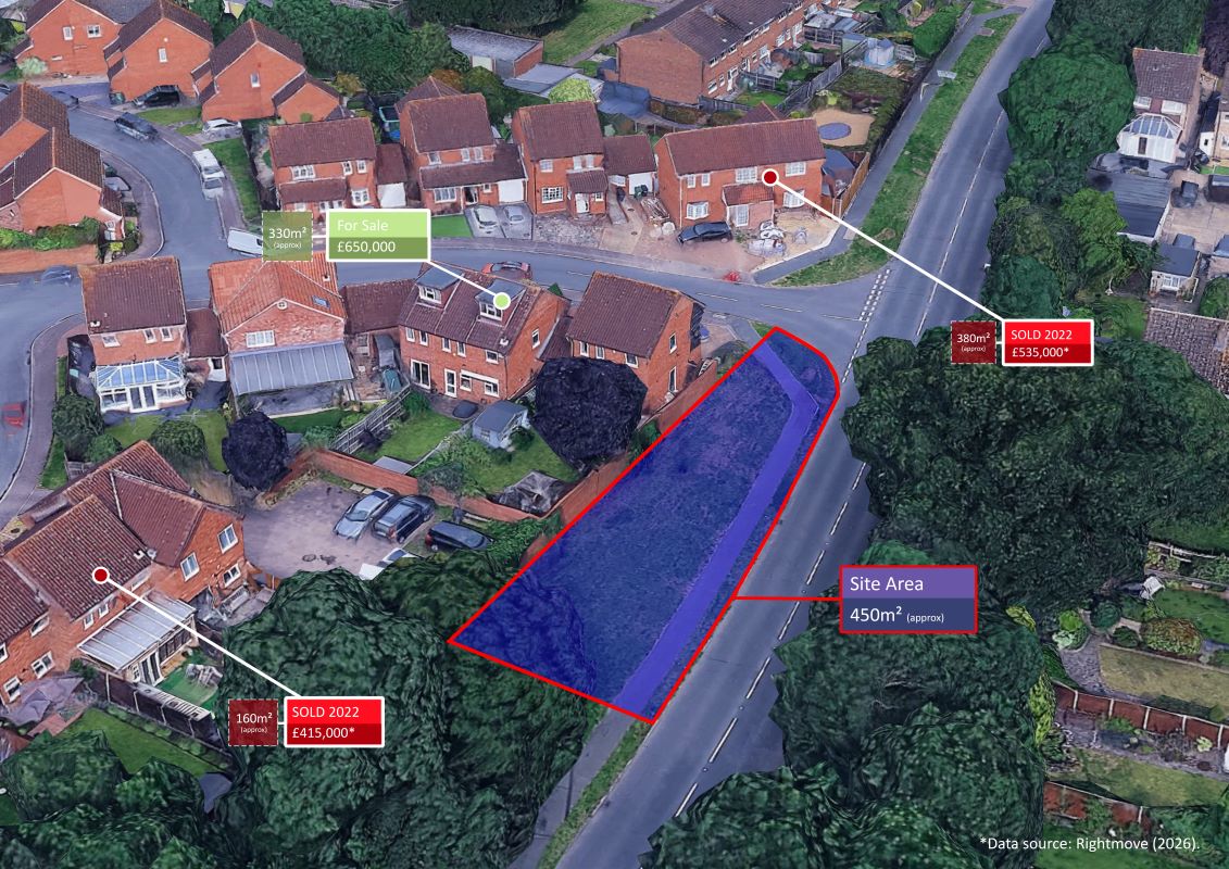 Property for Auction in Cheshire, Staffordshire & Shropshire - Land @ Hollyfields, Broxbourne, Hertfordshire, EN10 6LS