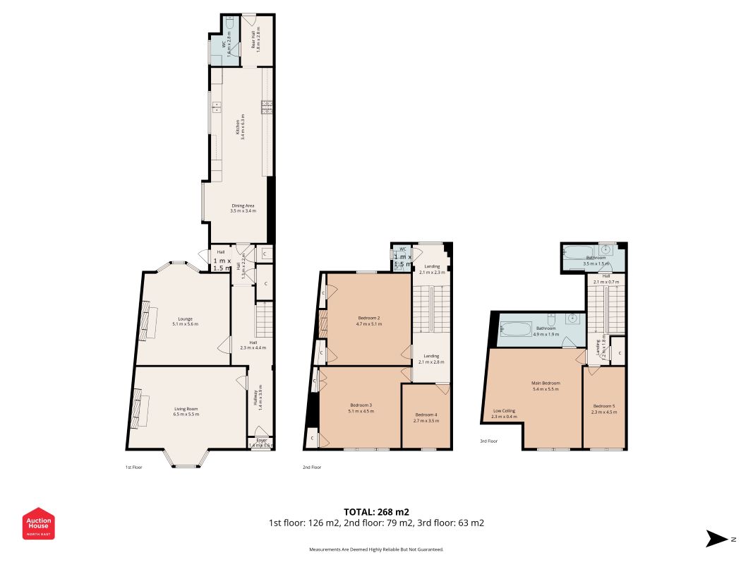 5 Thornhill Crescent, Sunderland, Tyne and Wear, SR2 7AD