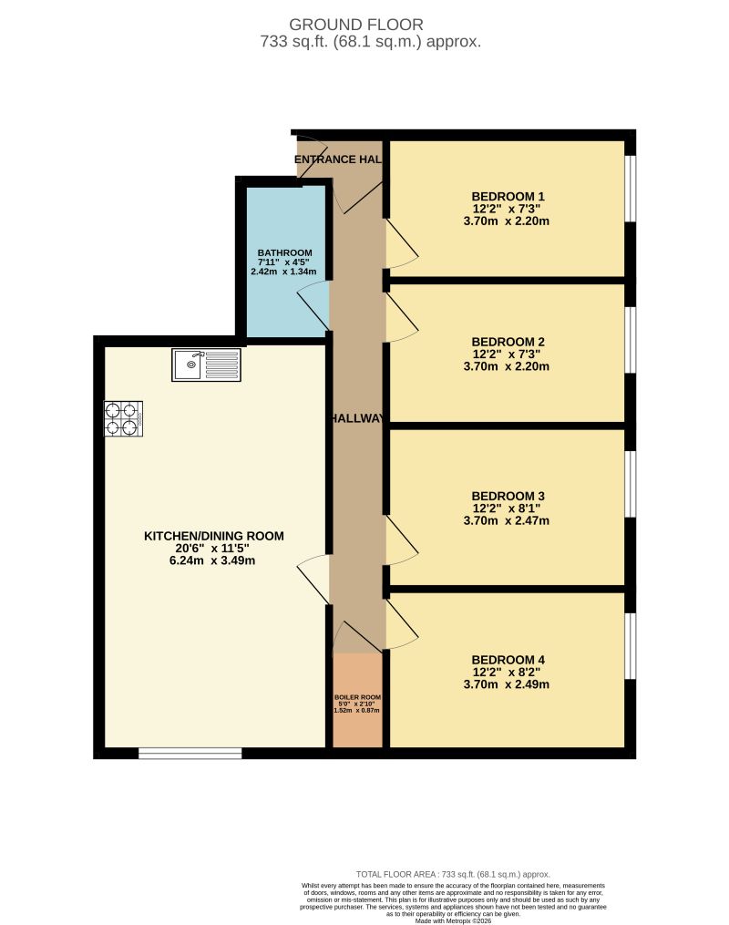 19A Denison Court Denison Street, Nottingham, Nottinghamshire, NG7 3PH