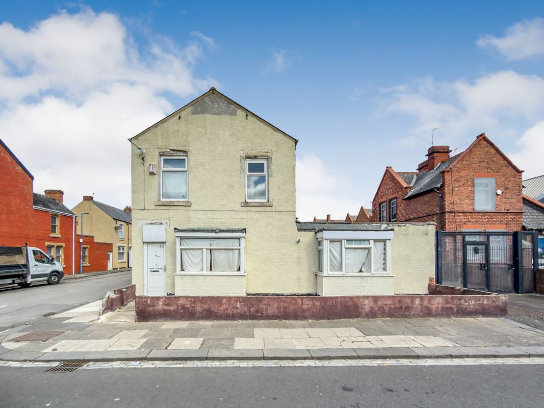 Property for Auction in Lincolnshire - 43 Brougham Terrace, Hartlepool, Cleveland, TS24 8EY