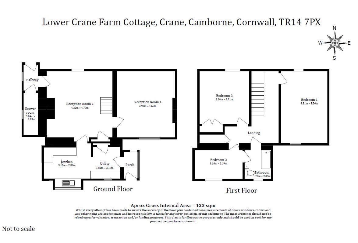 Lower Crane Farm Cottage Crane, Camborne, Cornwall, TR14 7PX