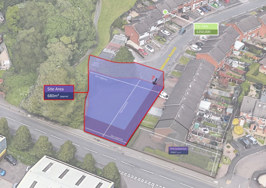 Land @ Northfield Road, Dudley, West Midlands, DY2 9JN