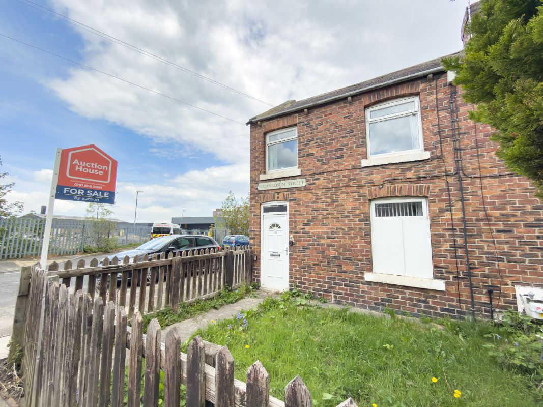 Property for Auction in North East - 26 Richardson Street, Ashington, Northumberland, NE63 0PN