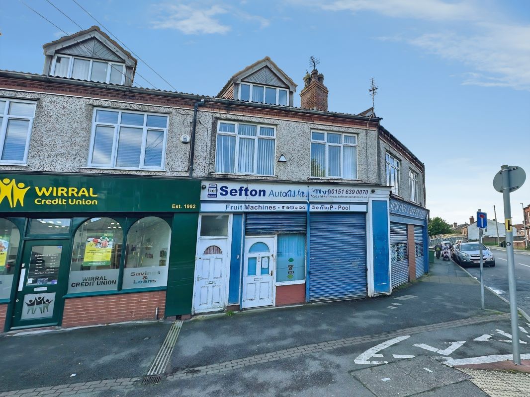 Property for Auction in Cheshire, Staffordshire & Shropshire - 405 - 405A Poulton Road, Wallasey, Merseyside, CH44 4DF