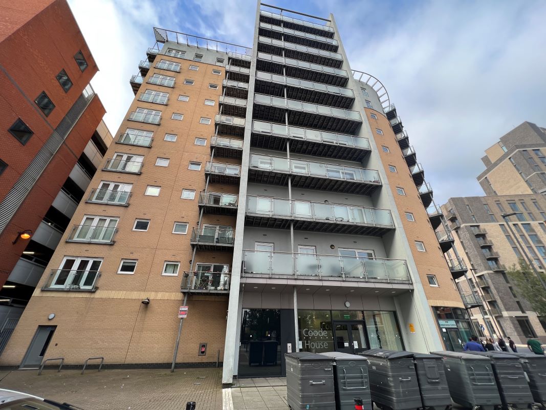 Property for Auction in South Yorkshire - Flat 55 Coode, Sheffield, South Yorkshire, S3 8NR