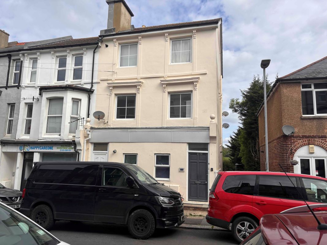 Property for Auction in Sussex & Hampshire - 21B Hughenden Road, Hastings, East Sussex, TN34 3TG