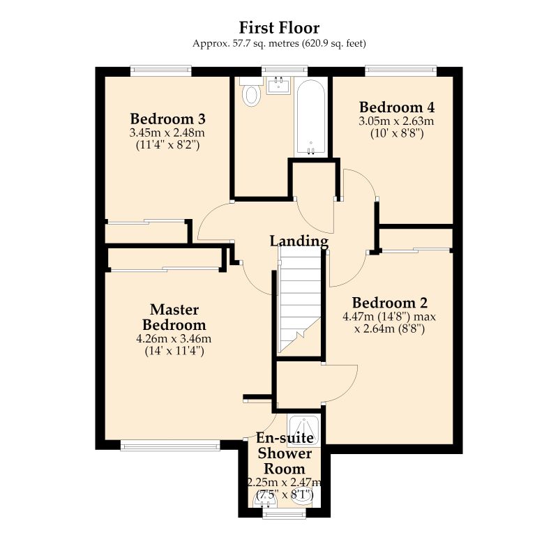 6 Bushey Park, Kingswood, Hull, East Yorkshire, HU7 3JF