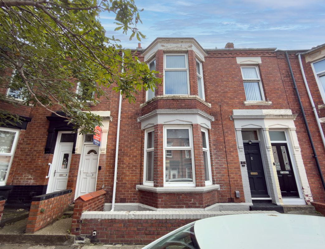 Property for Auction in North East - 75 Candlish Street, South Shields, Tyne And Wear, NE33 3JP